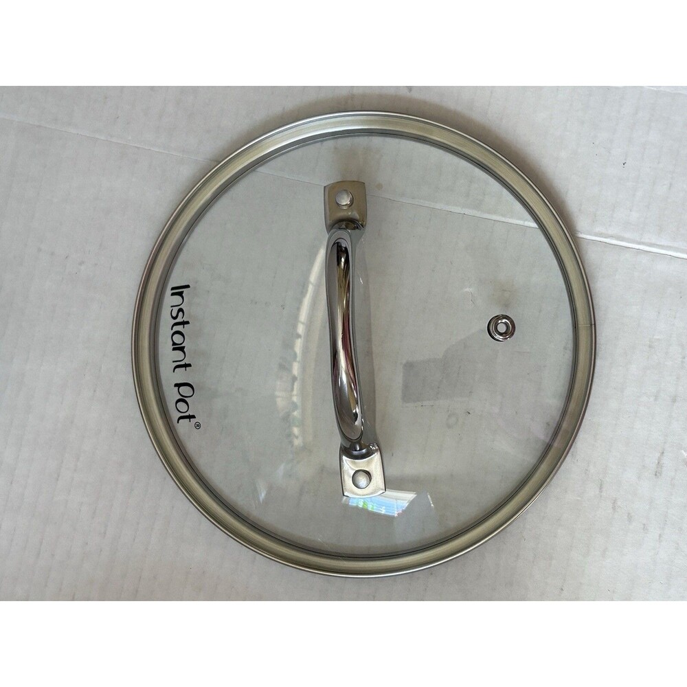 Instant Pot Glass Lid Stream Vent Stainless Steel Rim - Picture 6 of 15